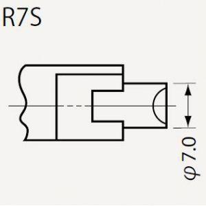 ウシオ 両口金ハロゲンランプ(ショートタイプ) フロスト 110V 150W R7S