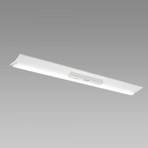ホタルクス(NEC) 10台セット LEDベースライト Nuシリーズ 40形 逆富士形 非常用照明器具 230mm幅 6900lm 固定出力方式 昼白色 MZVB4021/69N21-N8_set