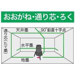 マキタ 充電式屋内・屋外兼用墨出し器 耐衝撃タイプ おおがね・通り芯 