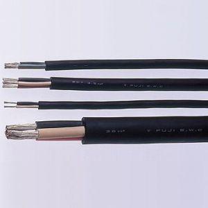 富士電線　切売販売　2種EPゴム絶縁クロロプレンゴムキャブタイヤケーブル　22mm2　2PNCT22SQ×3C　3心　10m単位切売