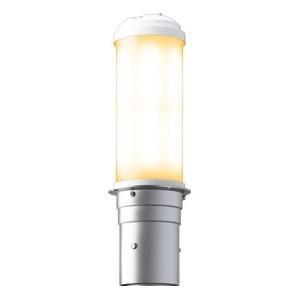 岩崎電気 LEDポールライト (LEDioc AREA TOLICA-L) 水銀ランプ400W相当 防雨形 電球色 電源ユニット別置形 メタリックシルバー E50075 LSAN9