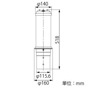 岩崎電気 LEDポールライト (LEDioc AREA TOLICA-L) 水銀ランプ 岩崎電気 LEDポールライト (LEDioc AREA TOLICA-L) 水銀ランプ