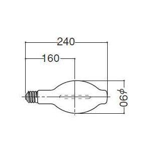 岩崎電気 FECサンルクスエース 透明形 220W NH220LS