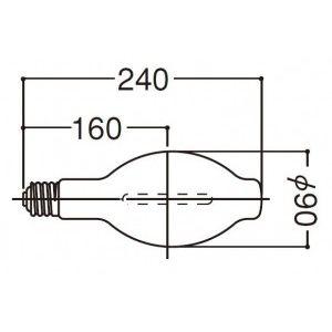 岩崎電気 FECサンルクスエース 透明形 110W NH110LS : 電材堂ヤフー店 