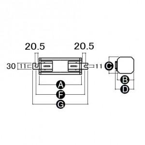 岩崎電気 アイ 水銀ランプ用安定器 200W用 低始動電流形 周波数:50Hz H2CL2A352｜dendenichiba｜03