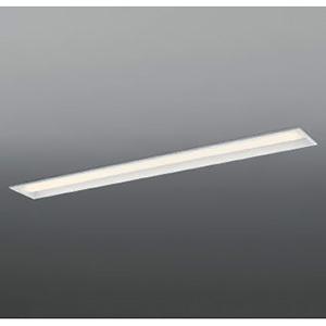 コイズミ照明 LEDベースライト 40形 埋込型 下面開放・1灯用 W150 2500lmクラス 非調光 白色 AD92030L+AE49436L