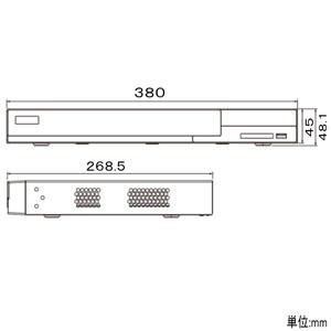 マザーツール 16chハードディスクネットワークビデオレコーダー 16TB NVR-W16-16TB_3