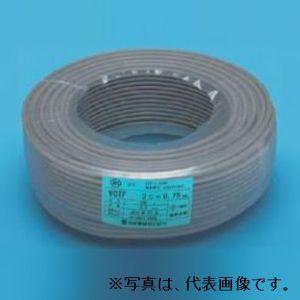 伸興電線　ビニルキャブタイヤ丸形コード　3.5mm2　2心　VCTF3.5SQ×2C×100mハイ　100m巻　灰色