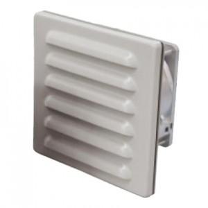 篠原電機 ファン付きギャラリー 屋外使用可 IP45 ステンレス製 クリーム GFS-120W