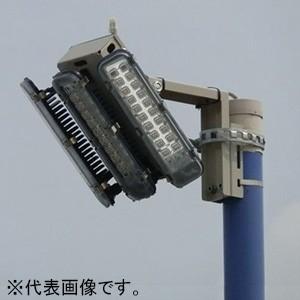 濱田プレス工藝 外灯用照明 3連式 防水型 ポールホルダータイプ 全光束15000lm 配光角123° HLD003-B60-SS-P