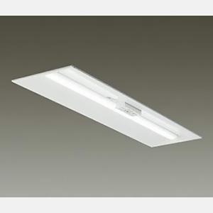 DAIKO 非常用LED長形ベースライト 40形 埋込形 幅300mm 6900lmクラス 非調光 昼白色 LZE-93065XW+LZA-92824W