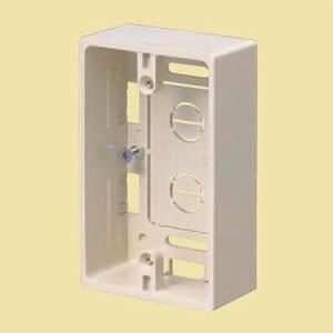 未来工業 プラモール用 モール用スイッチボックス ケーブル配線用露出スイッチボックス 1ケ用 ミルキーホワイト Msb 1m 電材堂ヤフー店 通販 Yahoo ショッピング