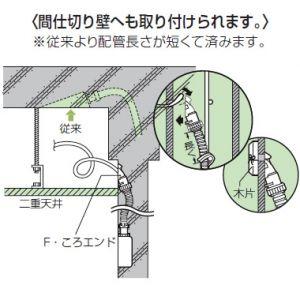 未来工業 F・ころエンド VVFケーブルころがし配線用エンドカバー PF管