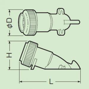未来工業 F・ころエンド VVFケーブルころがし配線用エンドカバー PF管