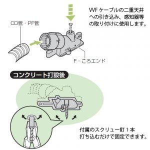 未来工業 F・ころエンド VVFケーブルころがし配線用エンドカバー CD管