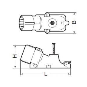 未来工業 F・ころエンド VVFケーブルころがし配線用エンドカバー CD管