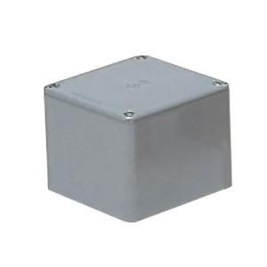 未来工業 防水プールボックス 平蓋 正方形 ノックなし 450×450×300 グレー PVP-4530A