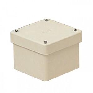 未来工業 防水プールボックス カブセ蓋 正方形 ノックなし 400×400×300 ミルキーホワイト PVP-4030BM