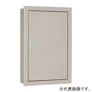 日東工業　盤用キャビネット　埋込形　片扉　鉄製基板付　横450×縦1000×深120mm　SF12-4510