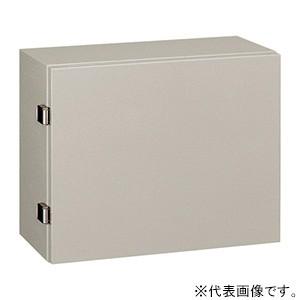 日東工業 コントロールボックス 小型FA用 防塵・防水形 片扉 鉄製基板付 横600×縦500×深400mm CR40-65