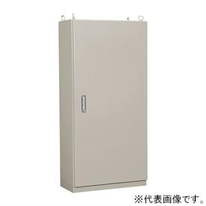法人様限定 自立制御盤キャビネット 基台付タイプ 鉄製基板なし 片扉 横800×縦1800×深500mm 代引き決済不可 E50-818A-F 【形状】