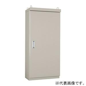 日東工業　屋外用自立制御盤キャビネット　屋根付　両扉　OE35-1021A　鉄製基板付　横1000×縦2100×深350mm