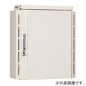 日東工業 屋外用熱対策制御盤キャビネット ルーバー・遮光板付タイプ 片扉 鉄製基板付 横560×縦836×深230mm RA20-58LDBC