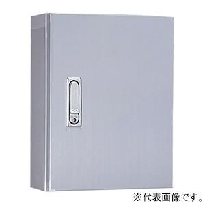 日東工業 ステンレス制御盤キャビネット 塗装なしタイプ 片扉 鉄製基板付 横400×縦300×深200mm SR20-43N