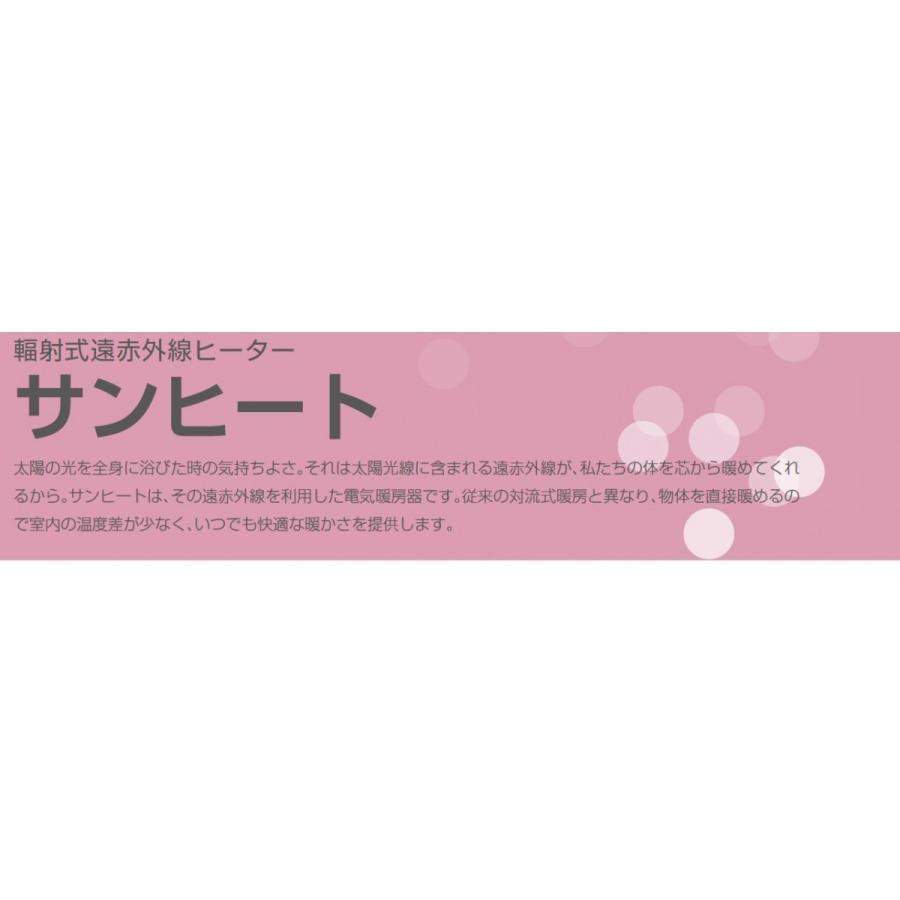 インターセントラル メーカー直送品/代引き不可 サンヒート 輻射式遠赤外線ヒーター 壁付・壁埋込タイプ 100V 500W ES-501Aの画像
