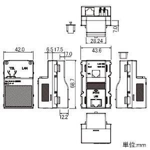 アバニアクト Wi-Fi APユニット 11n・300Mbpsタイプ コンセント埋込型