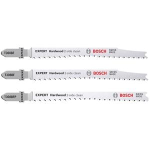 BOSCH ジグソーブレード 堅い木材の超仕上げ用 直線切断タイプ 全長