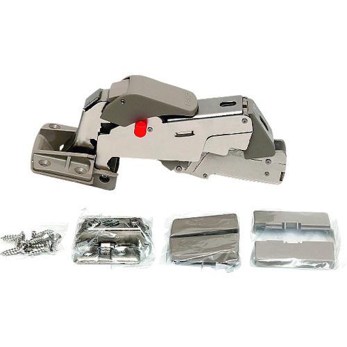 スガツネ工業 重量用広角度開きワンタッチスライドヒンジ J160-D22-25T-NI