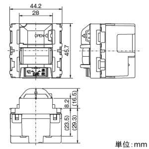 神保電器 埋込感熱センサスイッチ 壁用 2線式 明るさセンサ付 ピュアホワイト JEC-BN-PAS-3-PW｜dendenichiba｜04