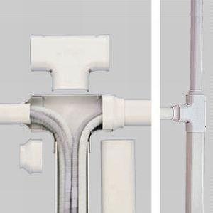 因幡電工 スリムダクトSD T型ジョイント 分岐用 77タイプ アイボリー