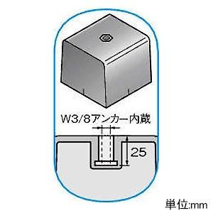 因幡電工 CR-A1015 リサイクロックCR アンカーベースタイプ 8個セット 機器据付台 多目的支持台 INABA DENKO 因幡電工 多目的支持台 リサイクロックCR アンカーベースタイプ ゴム