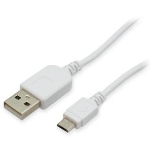 多摩電子工業 USBケーブル USB⇔microUSB 充電専用 90cm ホワイト TH19SCW｜dendenichiba