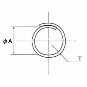 エスケイ工機 電線保護材 スリットチューブ 内径Φ8mm 使用最大径 エスケイ工機 電線保護材 スリットチューブ 内径Φ8mm 使用最大径