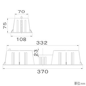 室外機置台 化粧ブロック KB-330 KANTO 330mm : 電材堂ヤフー店 - 通販