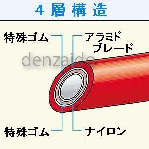 タスコ バルブ付チャージホースセット R410A用 150cm TA133AB