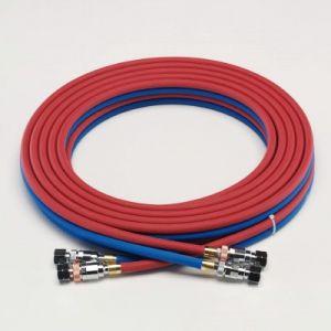 タスコ ツインホース 太タイプ カプラ付 アセチレン・サンソ用 20m TA381C-20A