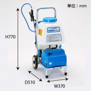 タスコ タンク付洗浄機 ポンプ圧力2.5MPa プランジャーポンプ式 タンク