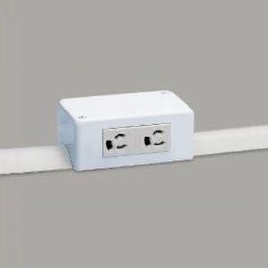 マサル工業 ケース販売 10個セット 床面用配線モール ガードマンII