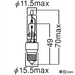 岩崎電気 ハロゲン電球 ≪アイ クールハロゲン≫ 110V用 130W E11口金 JD110V130WN/P/M｜dendenichiba｜02