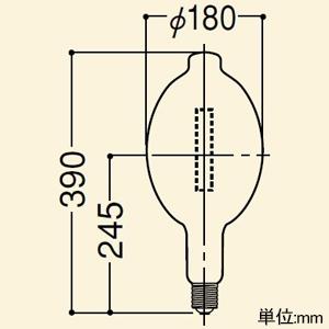 岩崎電気 メタルハライドランプ ≪FECマルチハイエース≫ 1000W 岩崎電気 メタルハライドランプ ≪FECマルチハイエース≫ 1000W
