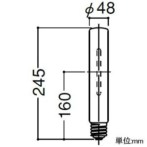 岩崎電気 高圧ナトリウムランプ ≪FECツインサンルクスエース≫ 220W 透明形 E39口金 NHT220TW-LS｜dendenichiba｜02