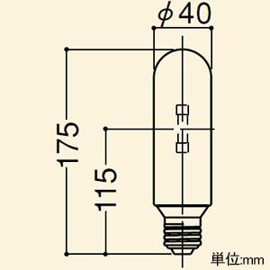 岩崎電気 高圧ナトリウムランプ ≪FECサンルクスエース≫ 70W 岩崎電気 高圧ナトリウムランプ ≪FECサンルクスエース≫ 70W