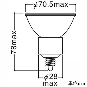 岩崎電気 ハロゲン電球 高出力・省電力タイプ 110V用 80W(130W形
