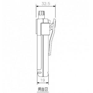 TOA 携帯型受信機(2チャンネル型) 2ch切替式 WT-1101-C11C13 : 電材堂