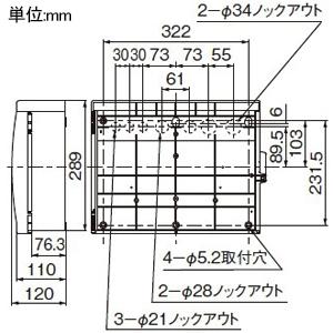 オンラインストア買 パナソニック ケースブレーカ 手元開閉器 用途別形 屋外用 防雨形 単体露出工事用 BEF3303K