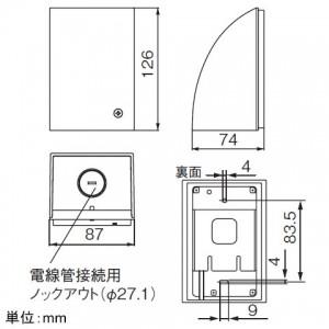 Panasonic パナソニック 防雨形ジョイントボックス ノックアウト Panasonic パナソニック 防雨形ジョイントボックス ノックアウト